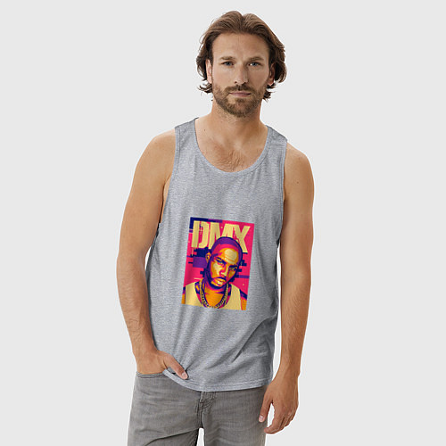 Мужская майка DMX Style / Меланж – фото 3