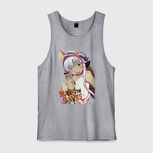 Мужская майка Made in abyss - Nana / Меланж – фото 1