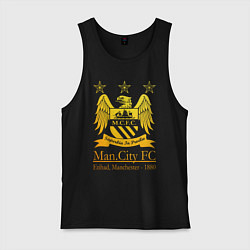 Мужская майка Manchester City gold