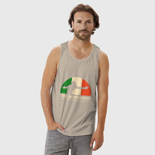Мужская майка The Notorious / Миндальный – фото 3