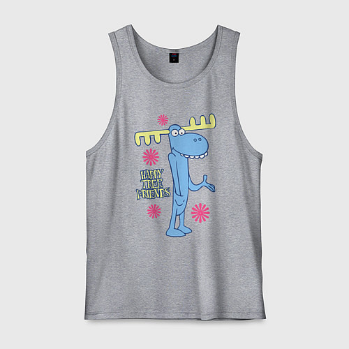 Мужская майка Lumpy / Меланж – фото 1