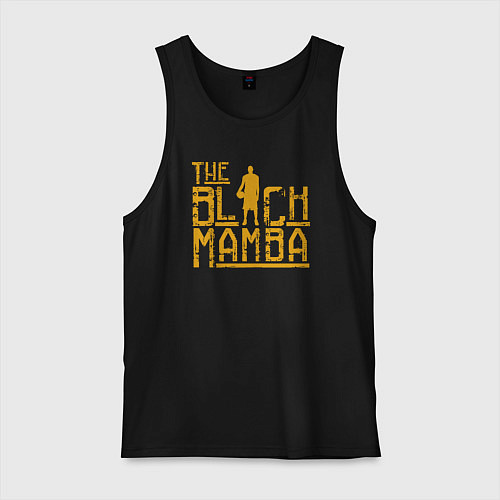 Мужская майка The black mamba / Черный – фото 1
