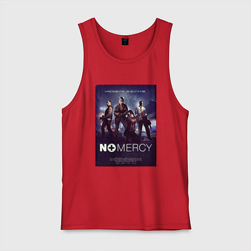Мужская майка Left 4 dead нет пощады / Красный – фото 1