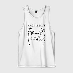 Мужская майка Architects - rock cat