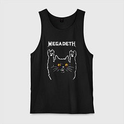 Мужская майка Megadeth rock cat