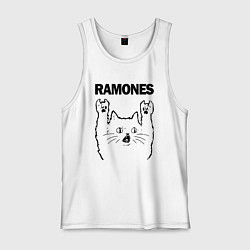 Мужская майка Ramones - rock cat