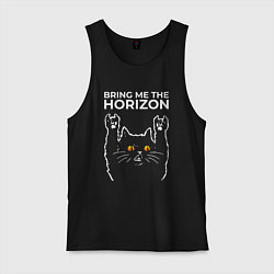 Мужская майка Bring Me the Horizon rock cat