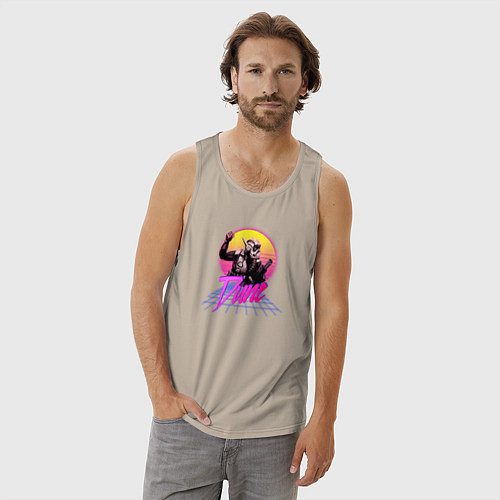 Мужская майка Dune retro game / Миндальный – фото 3