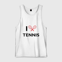 Мужская майка I Love Tennis