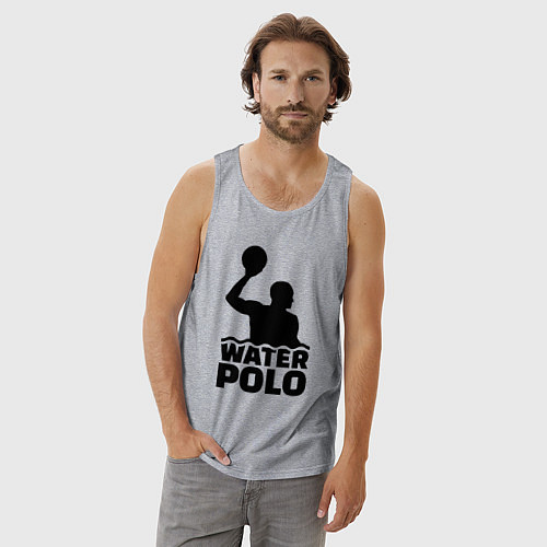 Мужская майка Водное поло / Меланж – фото 3