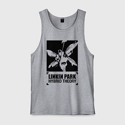 Майка мужская хлопок LP Hybrid Theory, цвет: меланж