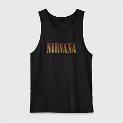 Мужская майка Nirvana logo