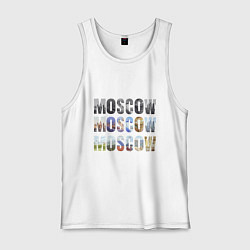 Мужская майка Moscow - Москва