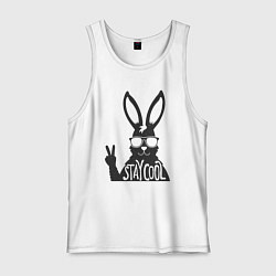 Мужская майка Stay cool rabbit