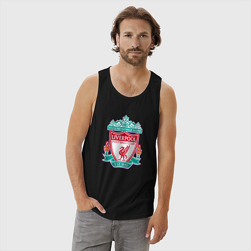 Мужская майка Liverpool fc sport collection / Черный – фото 3