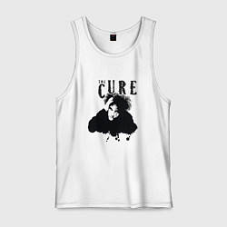 Майка мужская хлопок The Cure - Robert Smith, цвет: белый