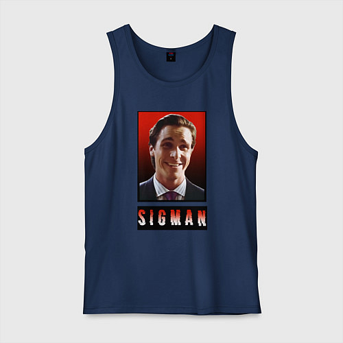 Мужская майка Sigman / Тёмно-синий – фото 1