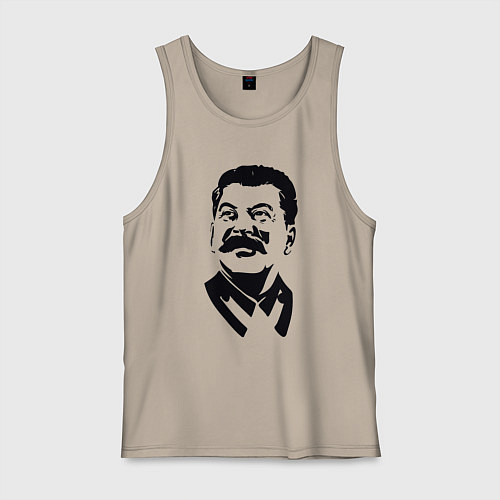 Мужская майка Образ Сталина / Миндальный – фото 1