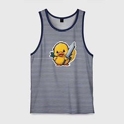 Мужская майка Боевой утенок