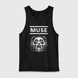 Мужская майка Muse rock panda