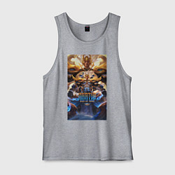 Майка мужская хлопок Мартис, цвет: меланж