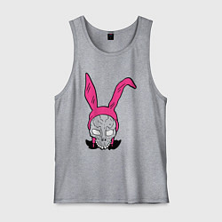 Майка мужская хлопок Pink Donnie Darko, цвет: меланж