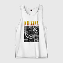 Мужская майка Nirvana kurt krist dave