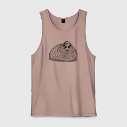 Мужская майка Овечка в панаме