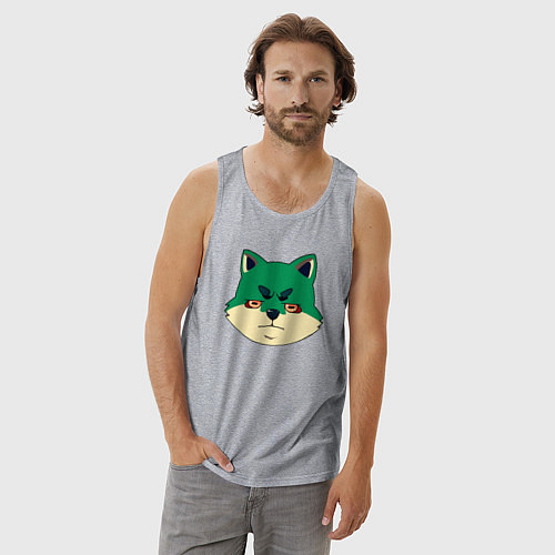 Мужская майка Повседневная жизнь бессмертного короля: Тунтянь Ха / Меланж – фото 3