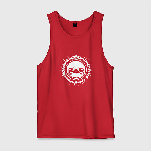 Мужская майка Исаак и терновый венец / Красный – фото 1