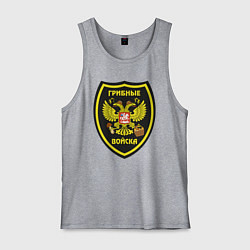 Мужская майка Грибные войска - эмблема