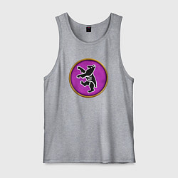 Майка мужская хлопок Лангобарды Rome: Total War, цвет: меланж