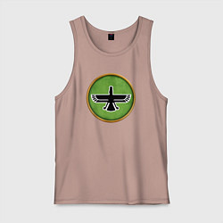 Майка мужская хлопок Персия Rome: Total War Alexander, цвет: пыльно-розовый