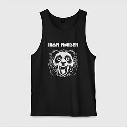 Мужская майка Iron Maiden rock panda