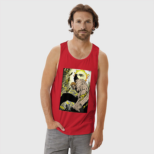 Мужская майка Семь смертных грехов Эсканор / Красный – фото 3