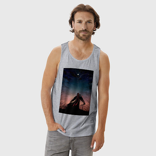 Мужская майка Усянь Вэй Старейшина Илина / Меланж – фото 3