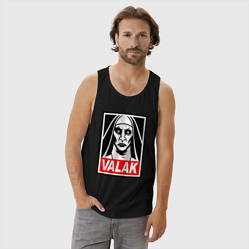 Мужская майка Valak / Черный – фото 3