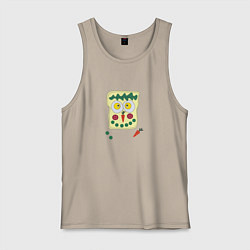 Мужская майка Бутерброд веселый