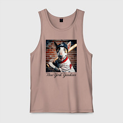 Мужская майка Bull terrier - New York yankees baseball team