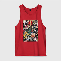 Мужская майка Клинок, рассекающий демонов Тандзиро Камадо Мудзан