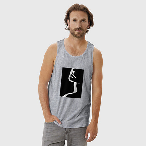 Мужская майка Томность / Меланж – фото 3