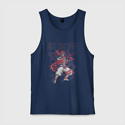 Мужская майка Клинок рассекающий демонов Акадза demon slayer