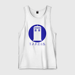 Мужская майка Blue tardis