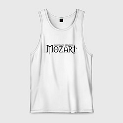 Мужская майка Моцарт чёрный