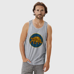 Майка мужская хлопок Пикты из Total War: Attila, цвет: меланж — фото 2