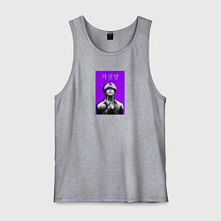 Майка мужская хлопок Чимин ленты, цвет: меланж