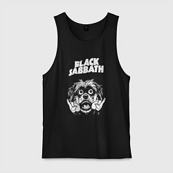 Мужская майка Black Sabbath rock dog