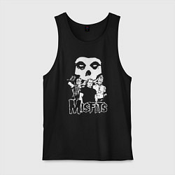 Мужская майка Misfits band rock