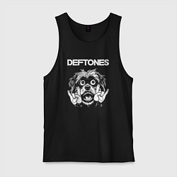 Мужская майка Deftones rock dog