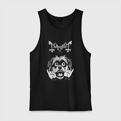 Мужская майка Mayhem rock dog